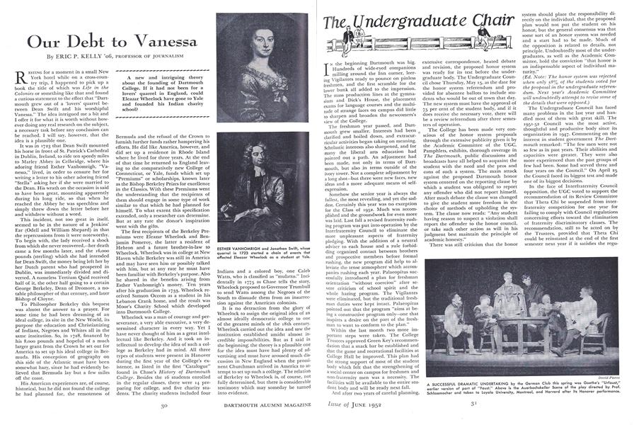 The Undergraduate Chair