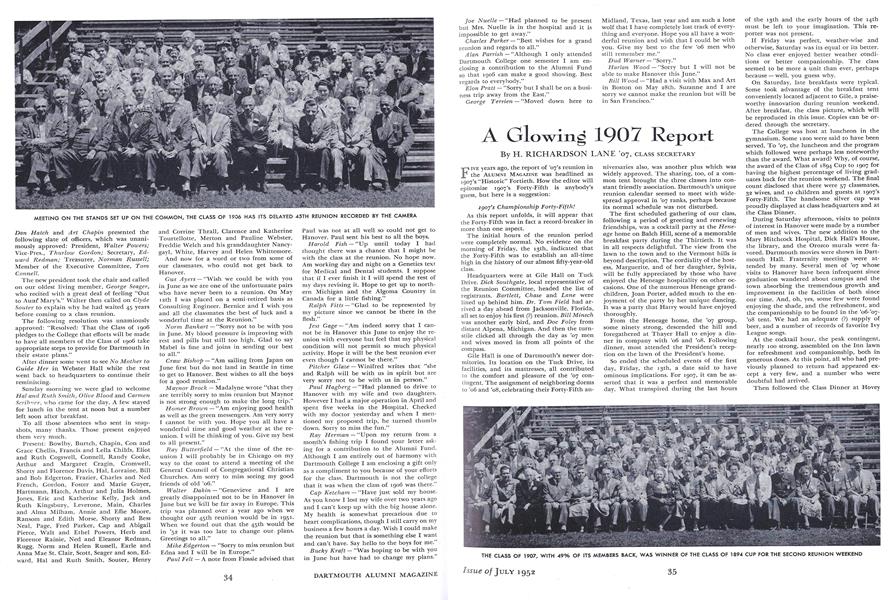 A Glowing 190 7 Report