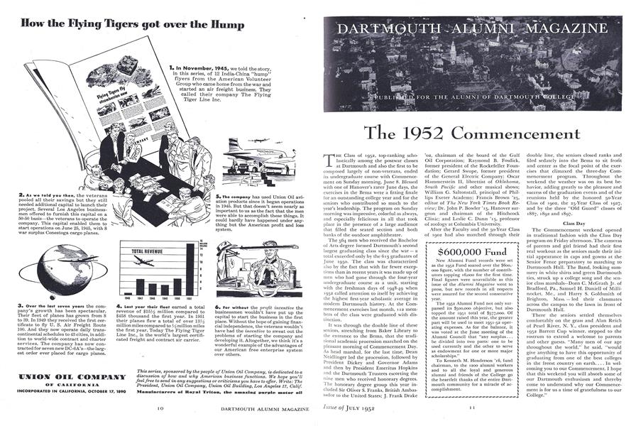 The 1952 Commencement