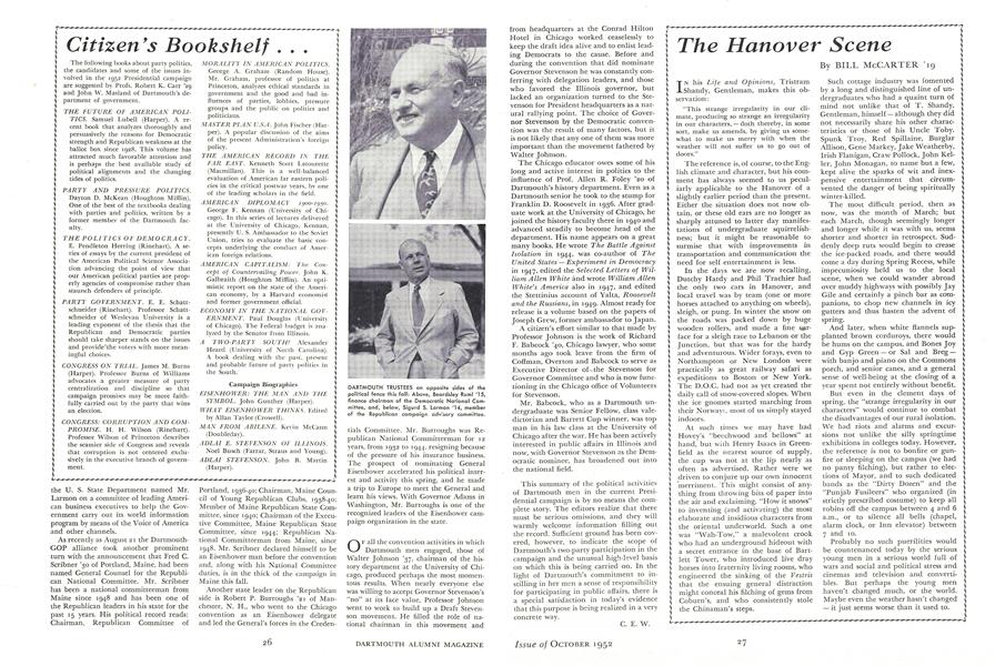 The Hanover Scene