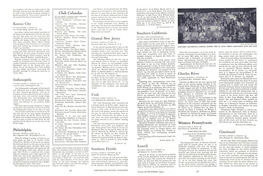 Club Calendar