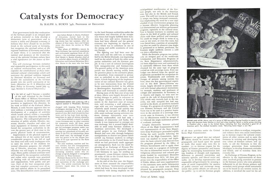 Catalysts for Democracy