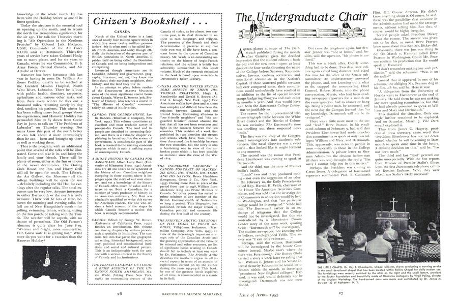 The Undergraduate Chair