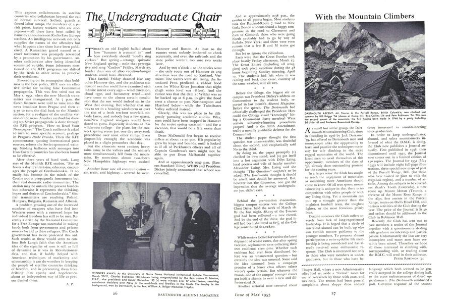 The Undergraduate Chair