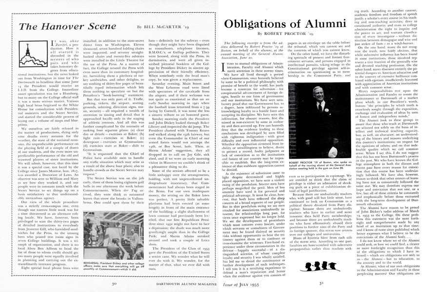 The Hanover Scene