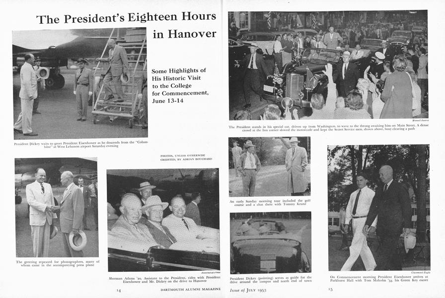 The President's Eighteen Hours in Hanover