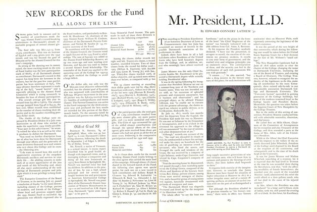 Mr. President, LL.D.
