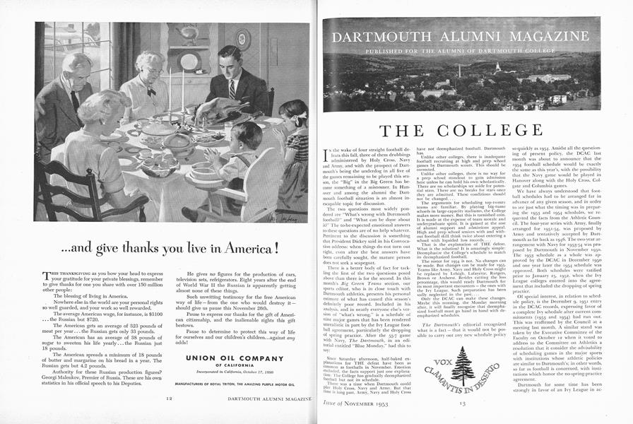 THE COLLEGE