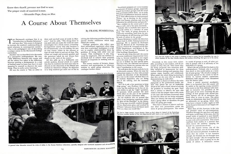 A Course About Themselves