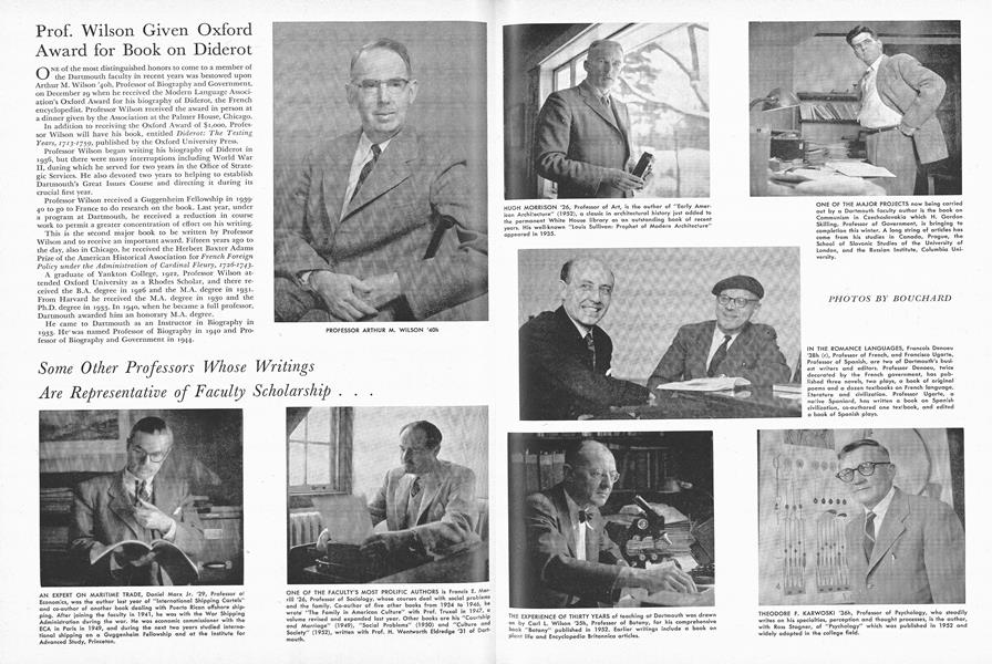 Some Other Professors Whose Writings Are Representative of Faculty Scholarship...