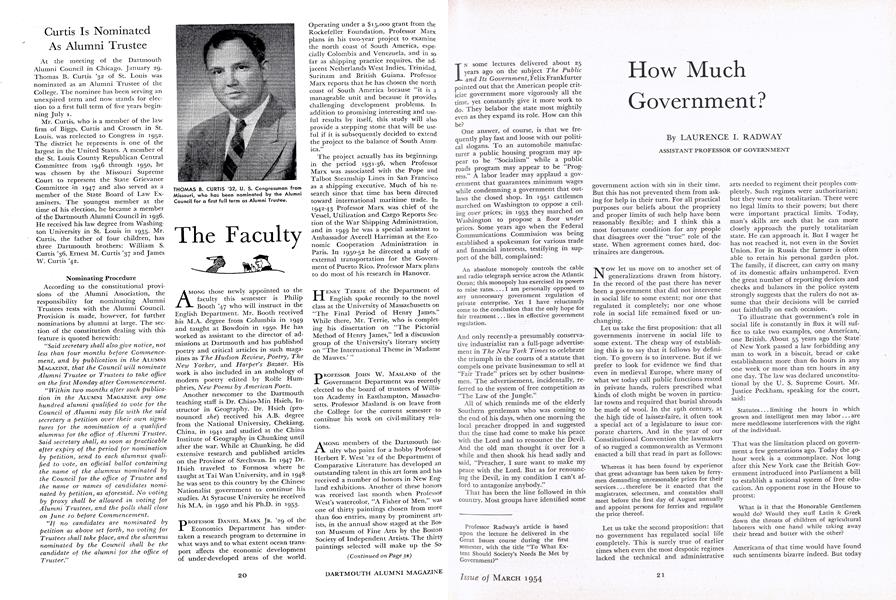 How Much Government?