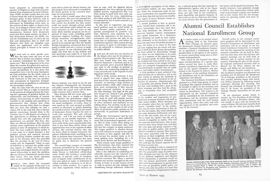 Alumni Council Establishes National Enrollment Group