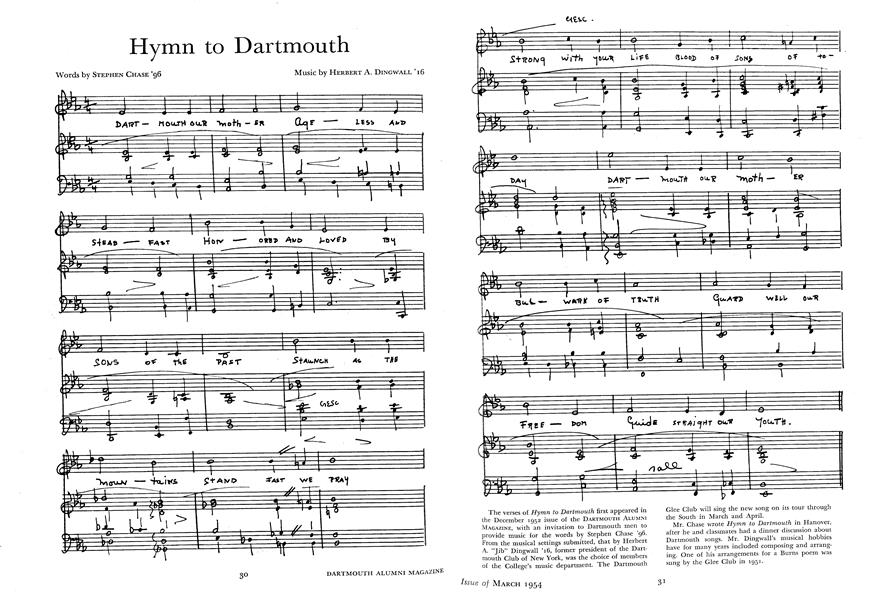 Hymn to Dartmouth