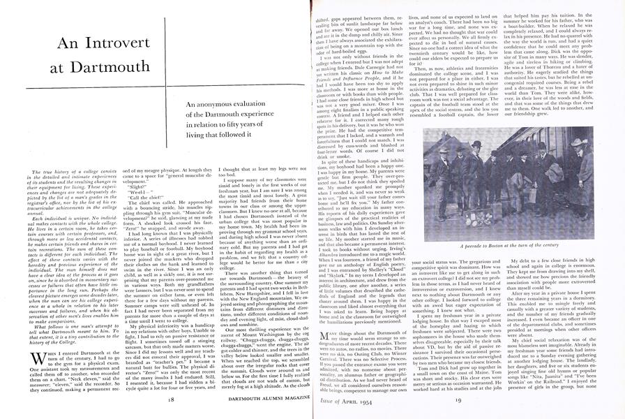 An Introvert at Dartmouth