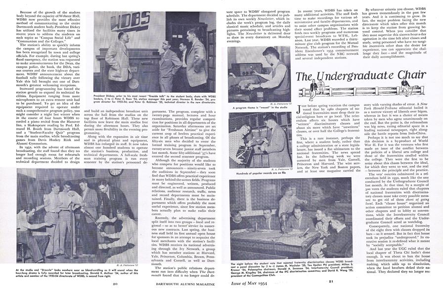The Undergraduate Chair