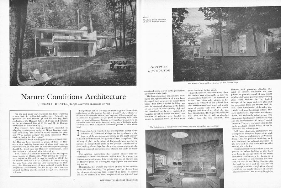 Nature Conditions Architecture