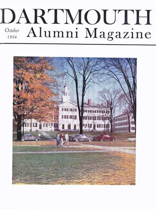 October
1954 | Dartmouth Alumni Magazine