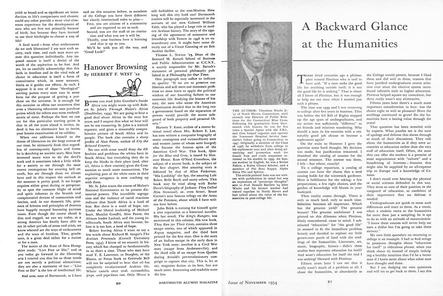 Hanover Browsing