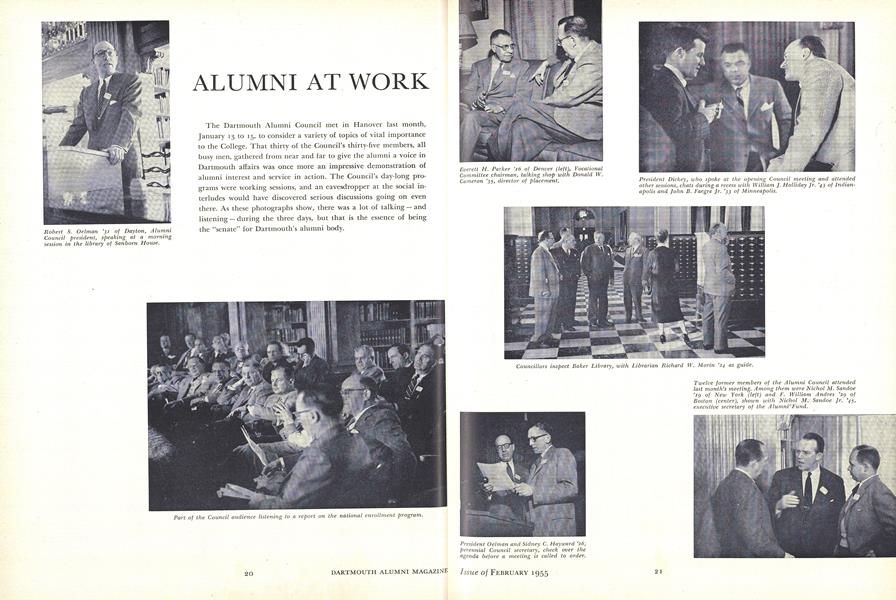 ALUMNI AT WORK