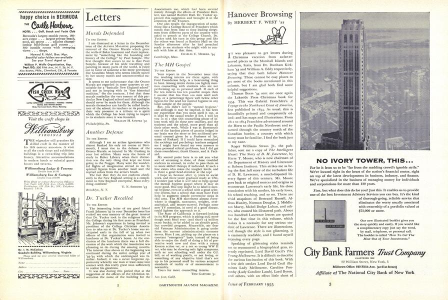 Letters