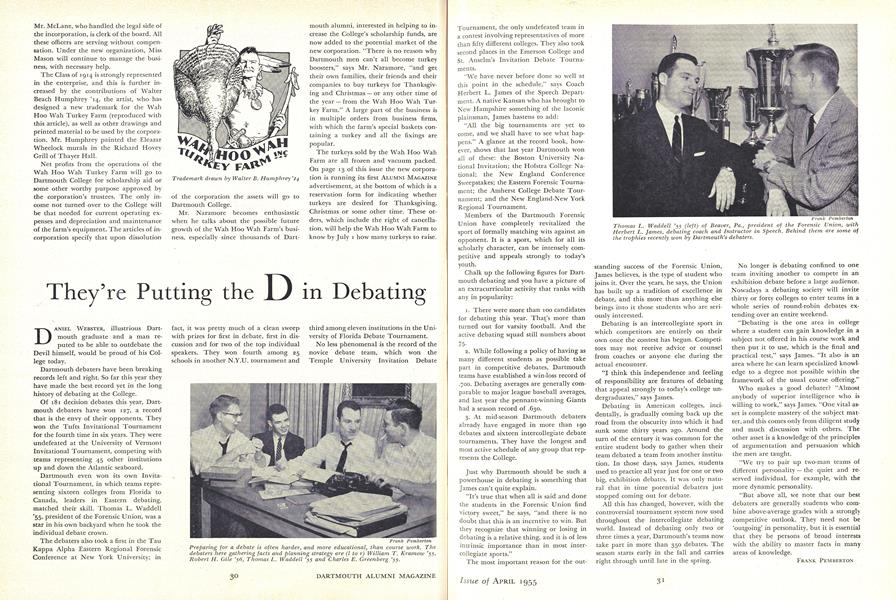 They're Putting the D in Debating