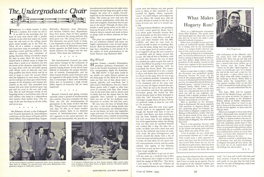 The Undergraduate Chair
