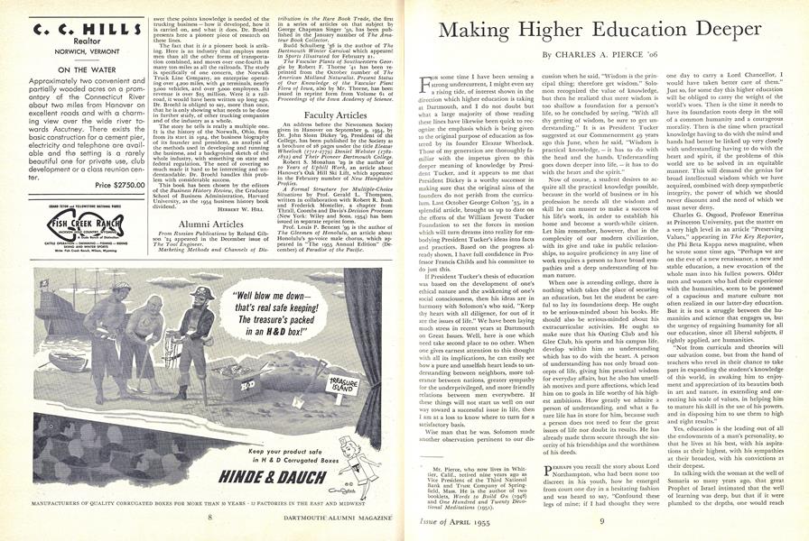 Making Higher Education Deeper