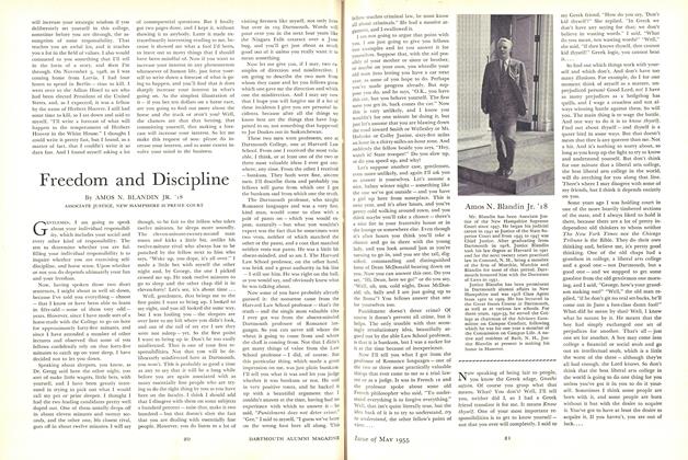 Freedom and Discipline