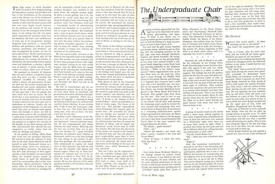 The Undergraduate Chair