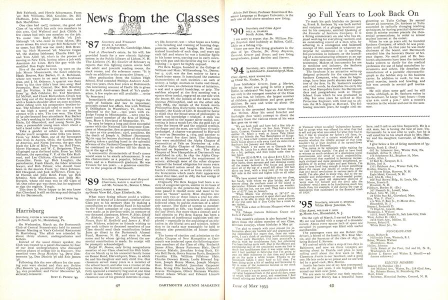 90 Full Years to Look Back On