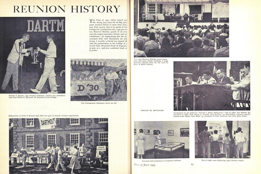 REUNION HISTORY