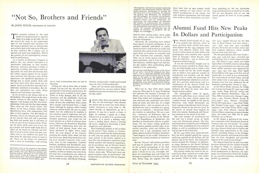 "Not So, Brothers and Friends"