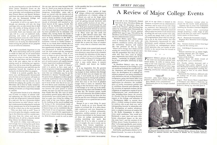A Review of Major College Events