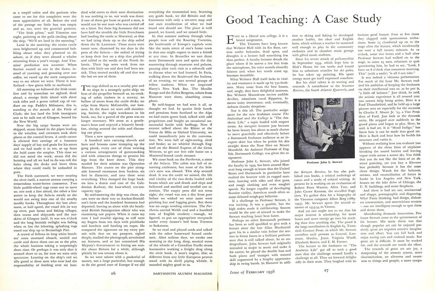 Good Teaching: A Case Study