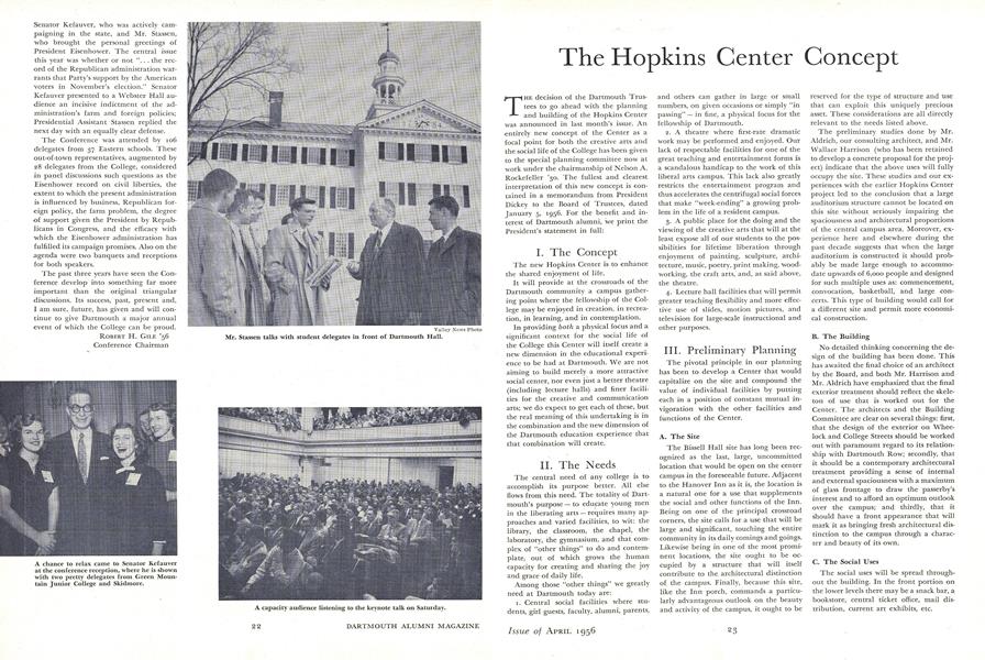 The Hopkins Center Concept
