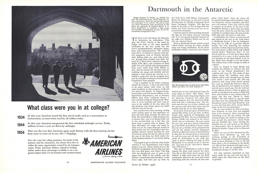 Dartmouth in the Antarctic