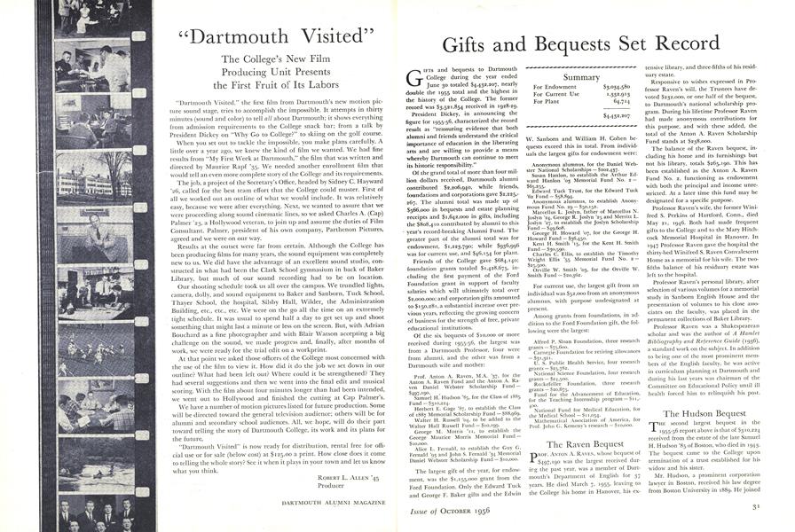 "Dartmouth Visited"