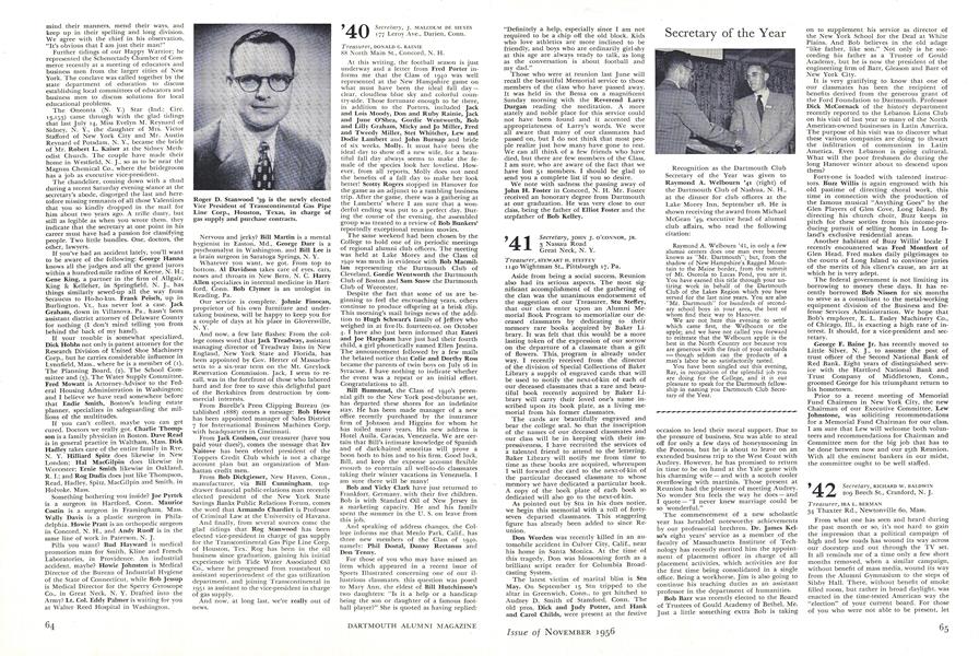 Secretary of the Year