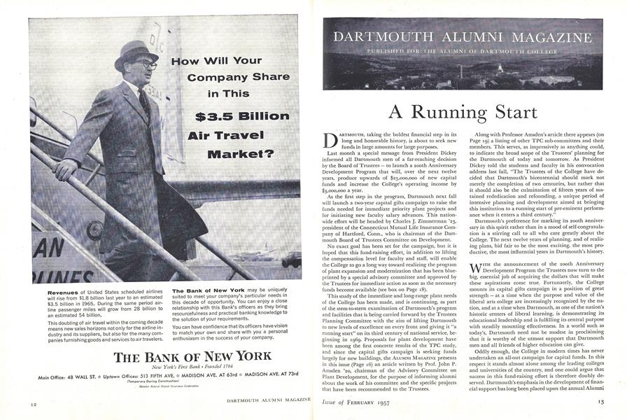 A Running Start