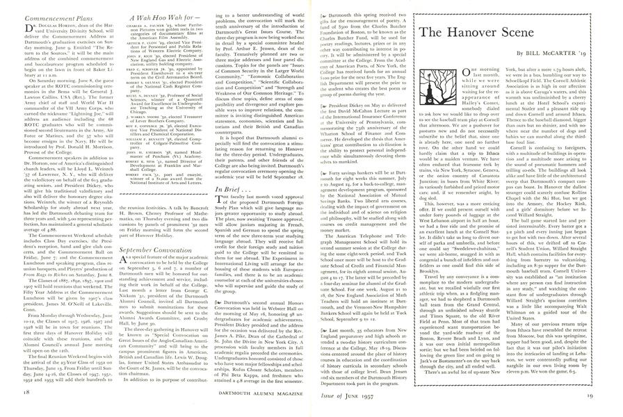 The Hanover Scene