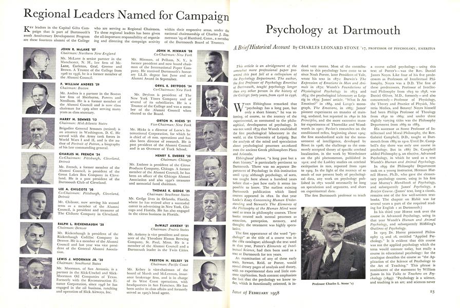 Regional Leaders Named for Campaign
