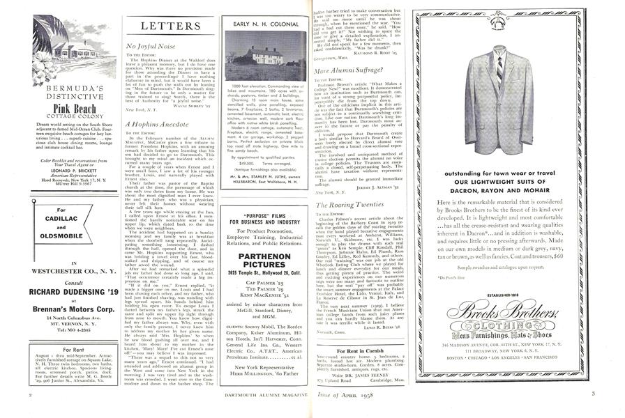 LETTERS