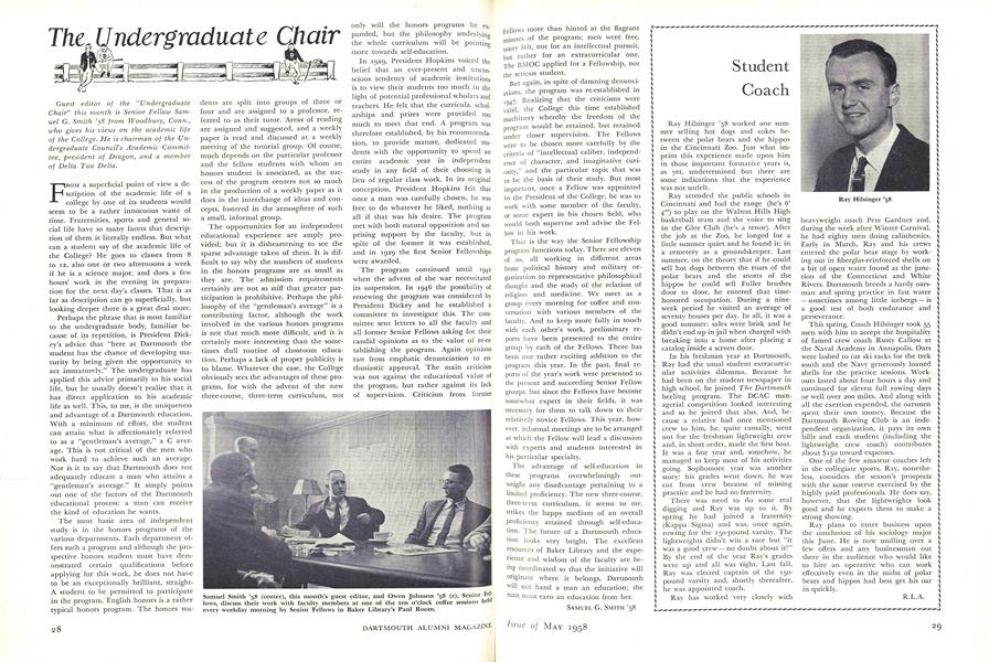 The Undergraduate Chair