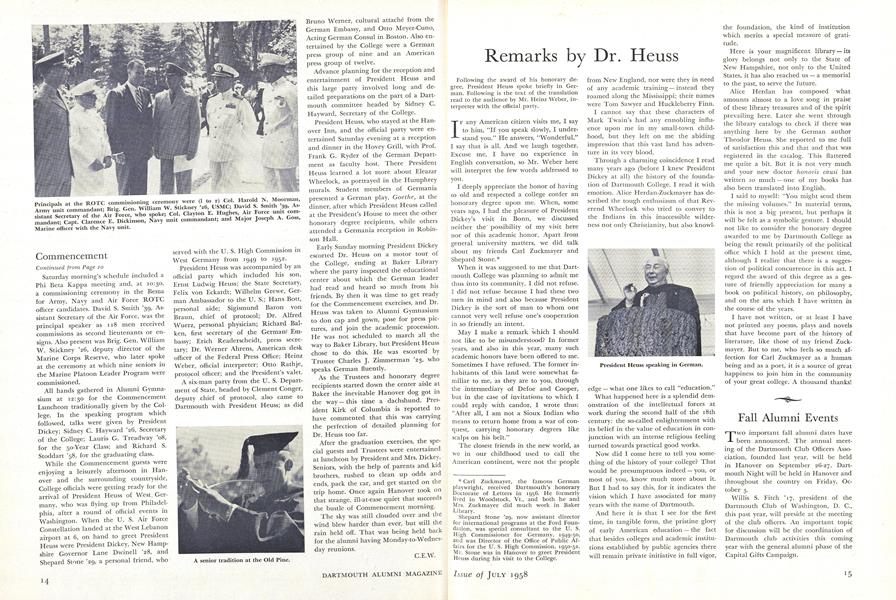 Fall Alumni Events