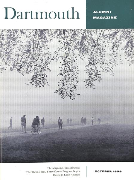 Issue: - October 1958 | Dartmouth Alumni Magazine