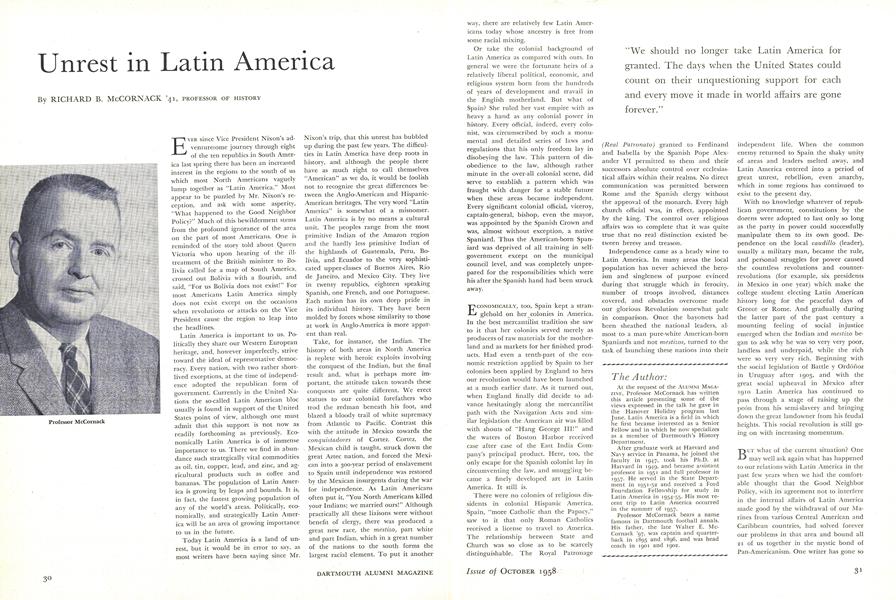 Unrest in Latin America