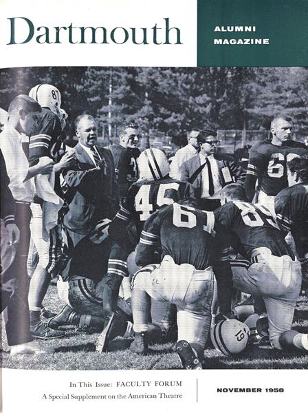 Issue: - November 1958 | Dartmouth Alumni Magazine
