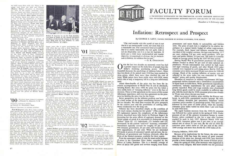 Inflation: Retrospect and Prospect