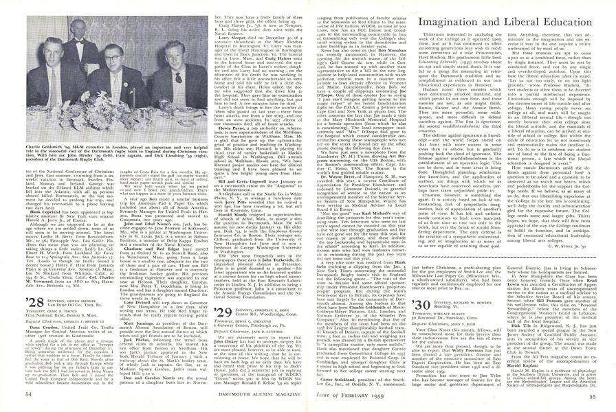 Imagination and Liberal Education