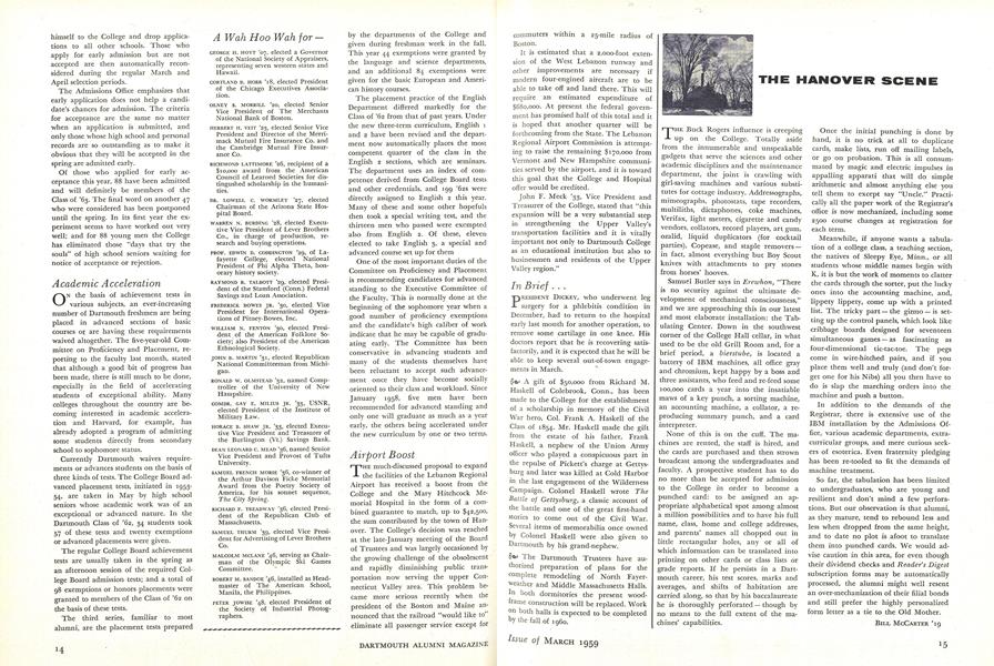 THE HANOVER SCENE